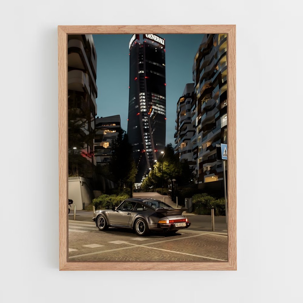 Poster Turbo Urban – affiche Porsche (vue 4)